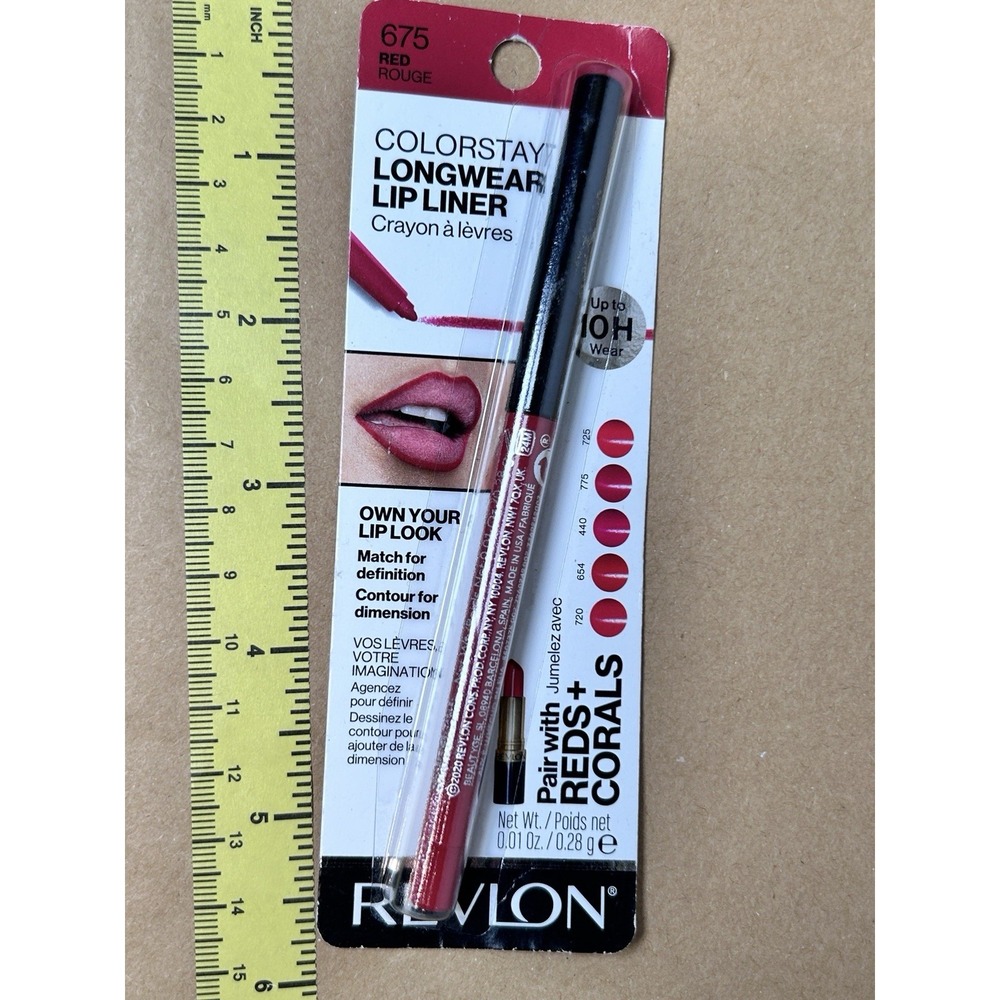REVLON Colorstay Longwear Lip Liner 675‎ RED